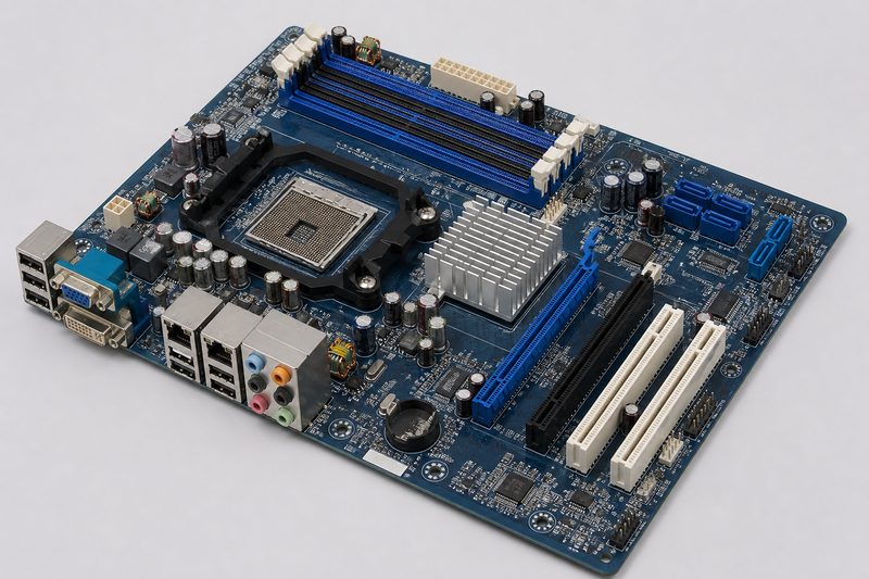 DDR2 e PCI Express (~2004–2008)