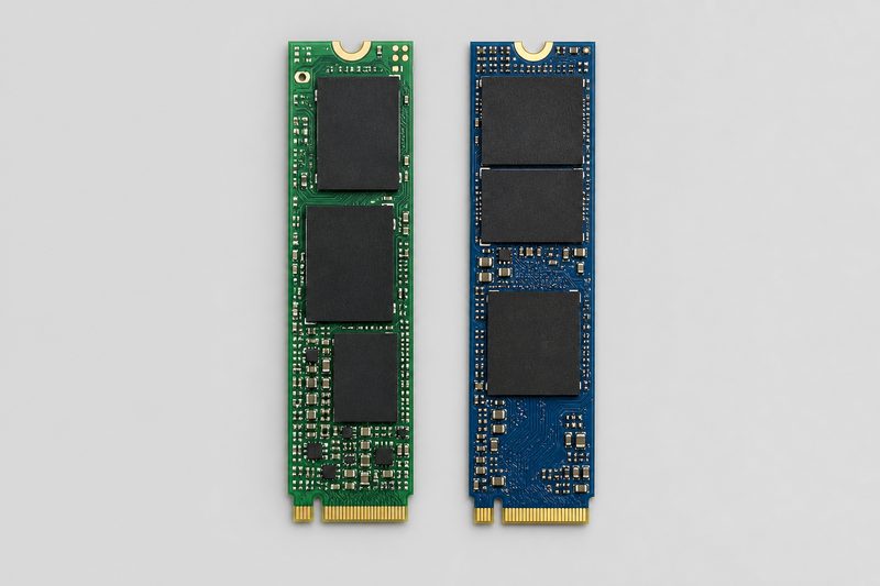 M.2 SATA e os primeiros NVMe (~2015–2020)