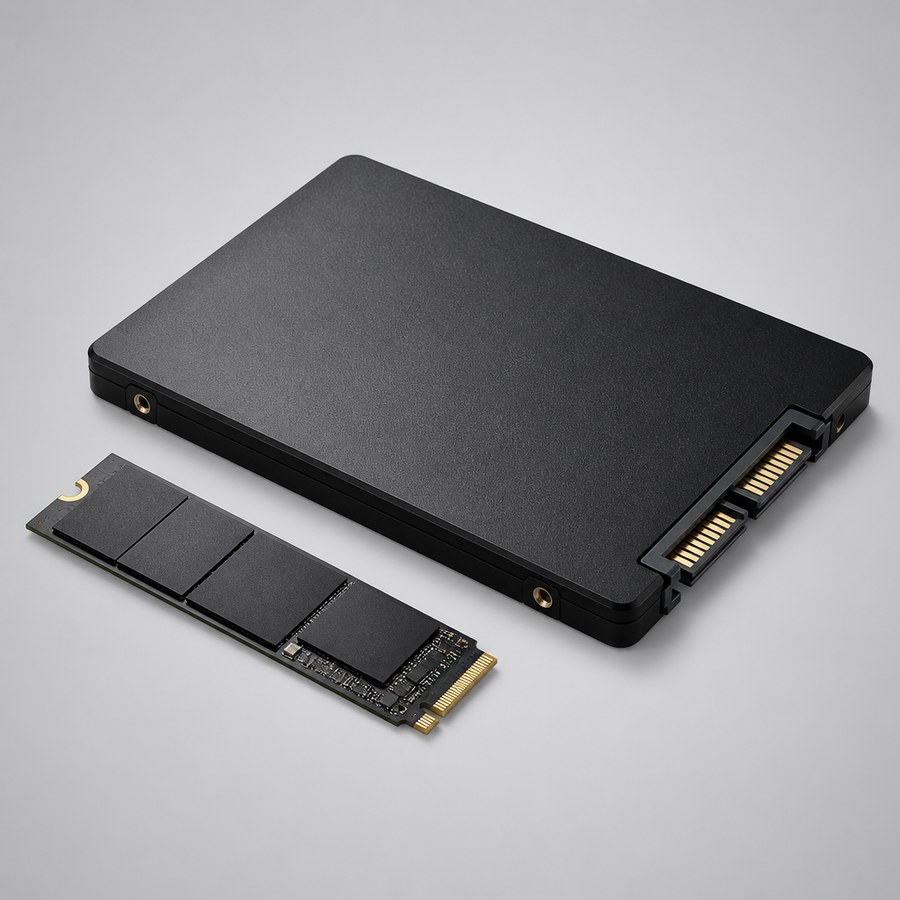 SSDs SATA e NVMe